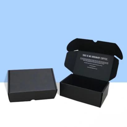 Custom Black Mailer Boxes